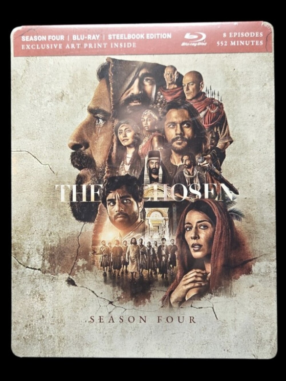 New Factory Sealed    "The Chosen" Season Four Blu-Ray SteelBook